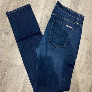 Hudson Midrise Skinny Jeans